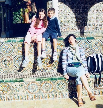Banc du pars de l'Alcazar.